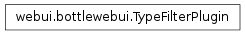 Inheritance diagram of shinken.webui.bottlewebui.TypeFilterPlugin