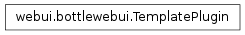 Inheritance diagram of shinken.webui.bottlewebui.TemplatePlugin
